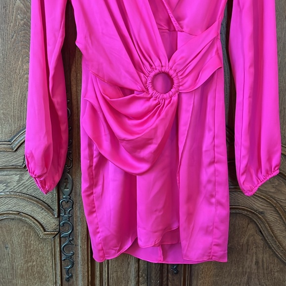 Dee Elly Hot Pink Dress - Picture 3 of 9